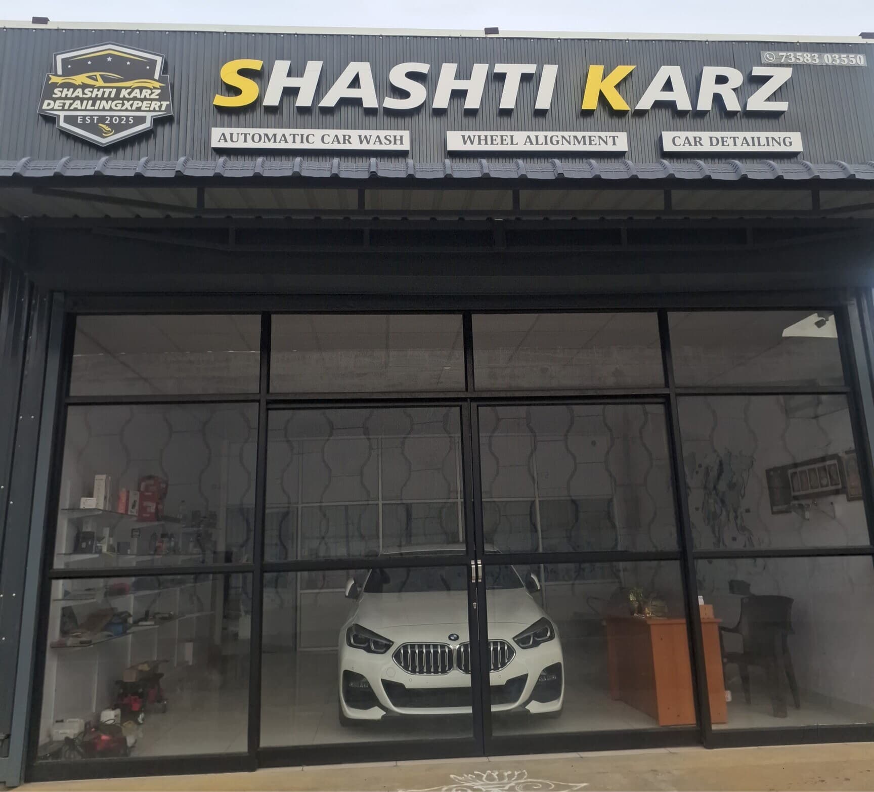 Workshop Exterior Front